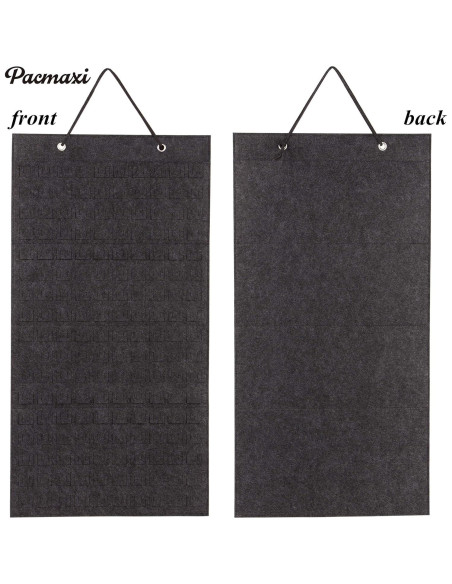 Organizador de Broches Colgante PACMAXI Gris Oscuro 96 Pines Organizador de Broches Colgante PACMAXI Gris Oscuro 96 Pines