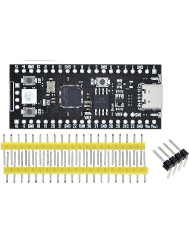 Placa Doble Núcleo HiLetgo RP2040 16MB USB-C 264KB SRAM