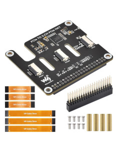 Placa Adaptadora PCIe FFC Waveshare para Raspberry Pi 5