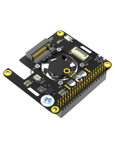 Adaptador PCIe 3 en 1 Sintech M.2 NVMe para Raspberry Pi 5