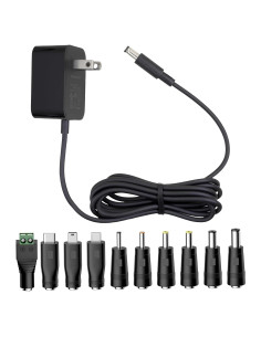 Adaptador de corriente 5V 1A con 10 puntas - Cargador universal