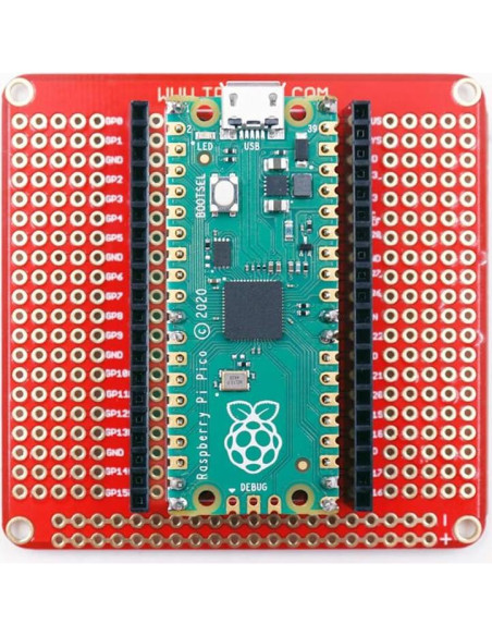 Placa de Expansión Treedix 3pcs para Raspberry Pi PICO