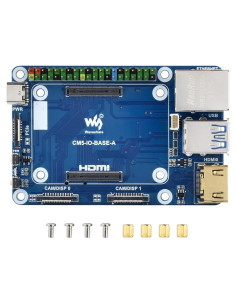 Mini Base Board Waveshare para Raspberry Pi CM5 Lite eMMC