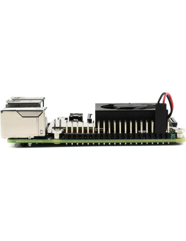 Ventilador de Enfriamiento para CPU Waveshare Raspberry Pi 4B/3B+