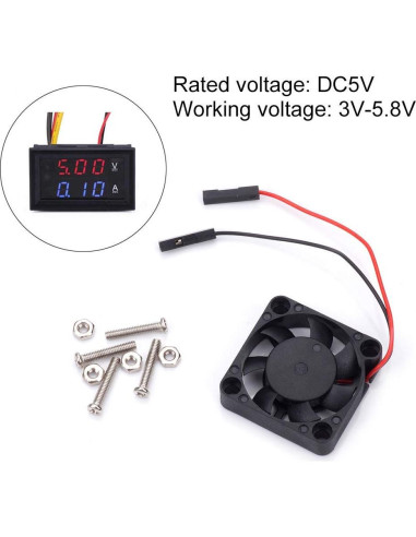 Ventilador de enfriamiento Aokin para Raspberry Pi 30x30mm