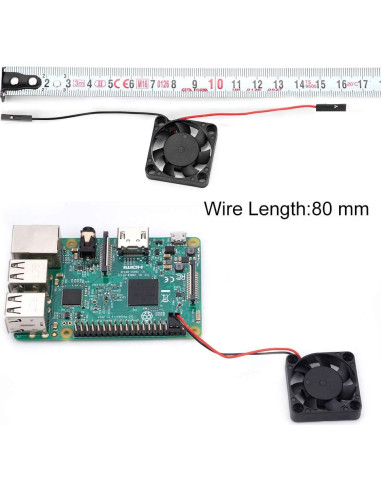 Ventilador de enfriamiento Aokin para Raspberry Pi 30x30mm