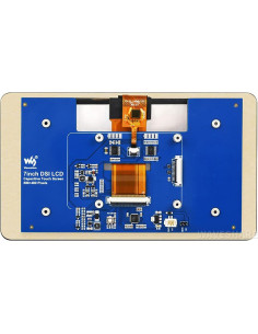 Pantalla Táctil IPS 7" Coolwell para Raspberry Pi 4B/3B+ 2