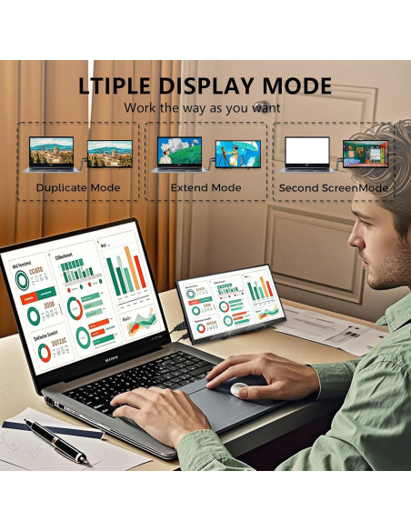 Monitor HDMI 10.1" HAMTYSAN 1920x1080 IPS Raspberry Pi