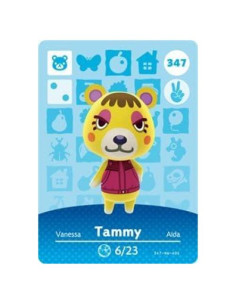 Tarjeta Amiibo Nintendo Animal Crossing Tammy Serie 4