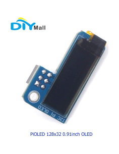 Módulo Pantalla OLED 0.91" DIYmall 128x32 I2C Raspberry Pi 2