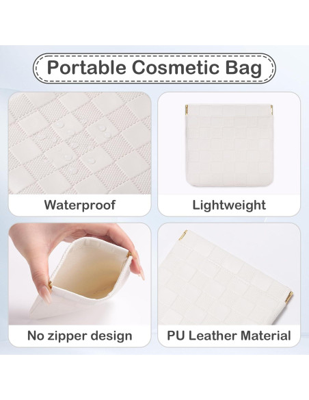 Estuche de Maquillaje Sightor 2PCS Mini Bolsa Cosmética Impermeable