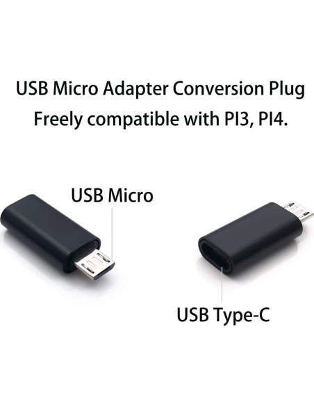 Adaptador de Alimentación 5V 3A con Interruptor para Raspberry Pi