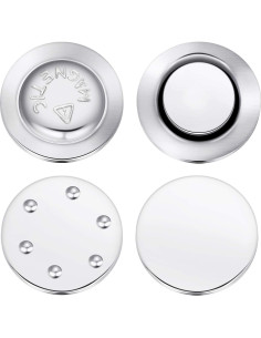 Outus Sujetadores de Nombre Magnéticos Redondos 48 Piezas 2