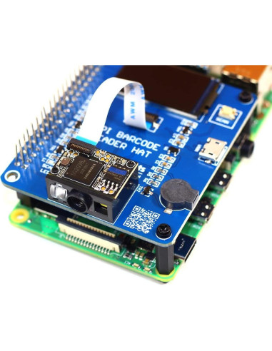 HAT de Código de Barras SB Components para Raspberry Pi 4B/3B+