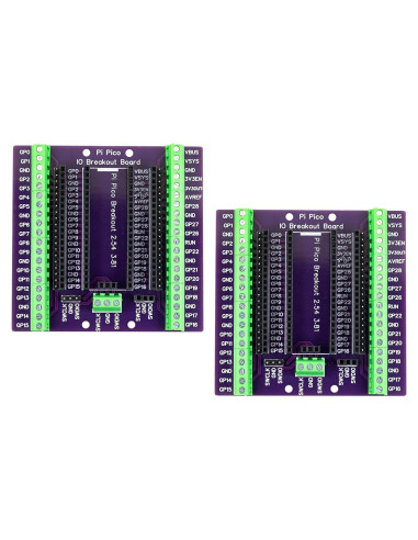 Placa de Expansión y Terminales de Tornillo yddmyo para Raspberry Pi Pico