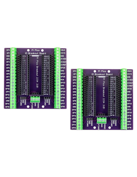 Placa de Expansión y Terminales de Tornillo yddmyo para Raspberry Pi Pico