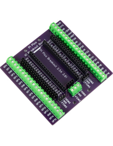 Placa de Expansión y Terminales de Tornillo yddmyo para Raspberry Pi Pico