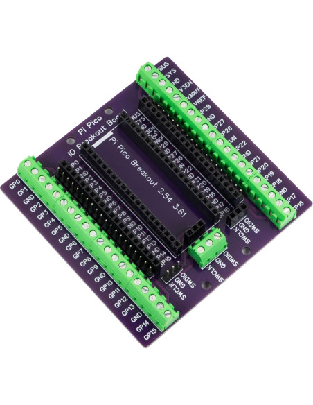 Placa de Expansión y Terminales de Tornillo yddmyo para Raspberry Pi Pico