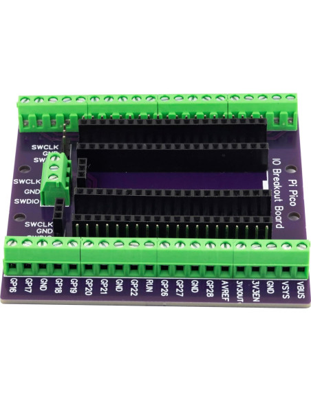 Placa de Expansión y Terminales de Tornillo yddmyo para Raspberry Pi Pico