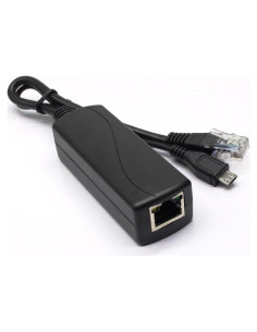 Divisor PoE Activo ANVISION 48V a 5V 2.4A Micro USB