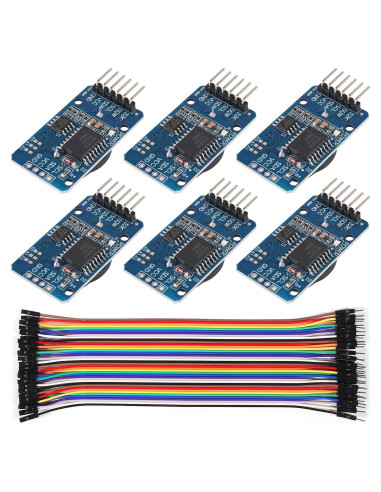 6 Módulos de Reloj en Tiempo Real DS3231 JUZITAO con Cables