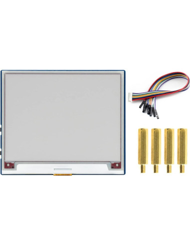 Módulo Pantalla E-Paper 4.2" Waveshare Pico 400x300 Rojo/Negro/Blanco