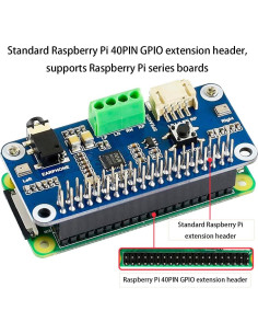 Módulo HAT de Audio WM8960 para Raspberry Pi - Tarjeta Hi-Fi 2