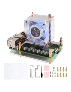 Ventilador de Enfriamiento CPU Waveshare ICE Tower para Raspberry Pi 5