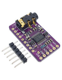 Módulo DAC Estéreo PCM5102A para Raspberry Pi pHAT 5V