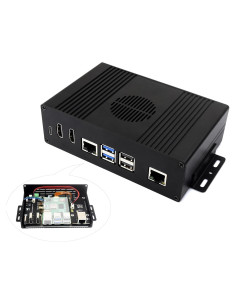 Caja UeeKKoo Pi5 BOX-A con Ethernet Gigabit y HDMI 4K
