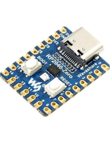 Placa Microcontrolador RP2040-Cero Coolwell USB-C 19.98g