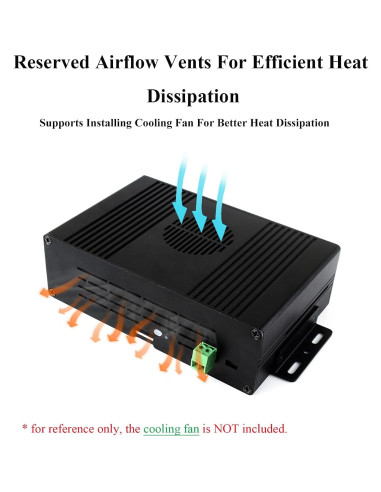 Caja UeeKKoo Pi5 BOX-A con Ethernet Gigabit y HDMI 4K