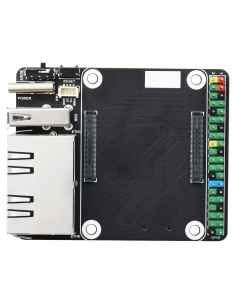 Mini Placa Base Ethernet Gigabit Doble Waveshare CM4 para Raspberry Pi