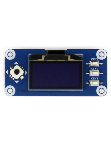 Pantalla OLED HAT 1.3" Waveshare 128x64 para Raspberry Pi