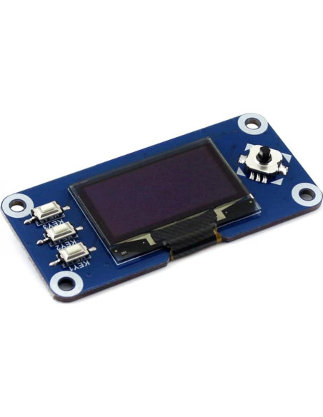 Pantalla OLED HAT 1.3" Waveshare 128x64 para Raspberry Pi