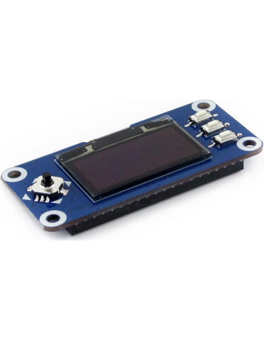 Pantalla OLED HAT 1.3" Waveshare 128x64 para Raspberry Pi