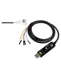 Convertidor USB A TTL UeeKKoo FT232RNL 4 Pines + 3 Pines