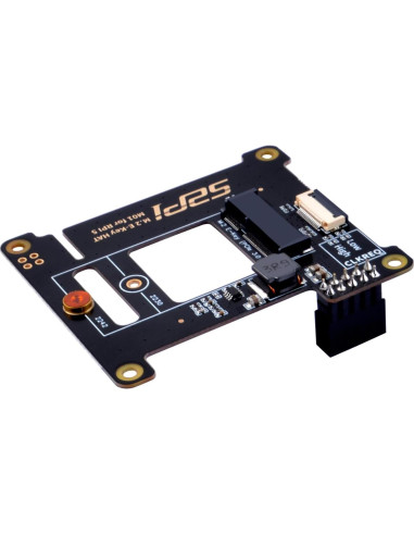 Placa Periférica PCIe M.2 E-Key NVMe SSD GeeekPi M01 para Raspberry Pi 5