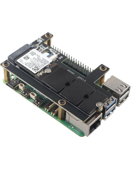 Adaptador M.2 NGFF NVMe SSD 2230 a 2280 ZDE - 2 Piezas