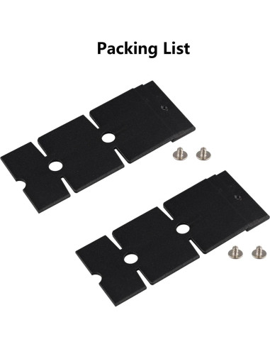 Adaptador M.2 NGFF NVMe SSD 2230 a 2280 ZDE - 2 Piezas