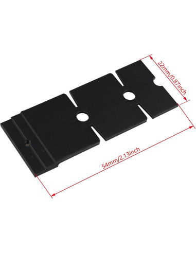 Adaptador M.2 NGFF NVMe SSD 2230 a 2280 ZDE - 2 Piezas