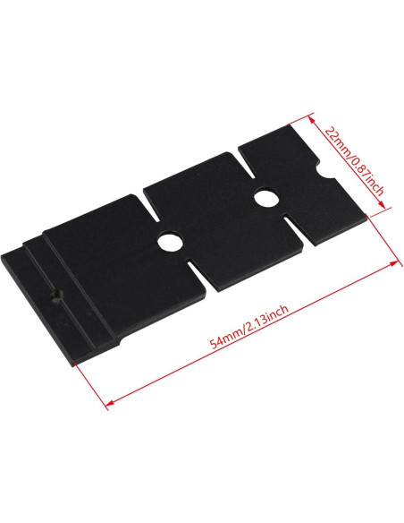 Adaptador M.2 NGFF NVMe SSD 2230 a 2280 ZDE - 2 Piezas