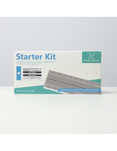 Kit de Inicio FREENOVE para Raspberry Pi 5/4B/3B+ - 164 Artículos