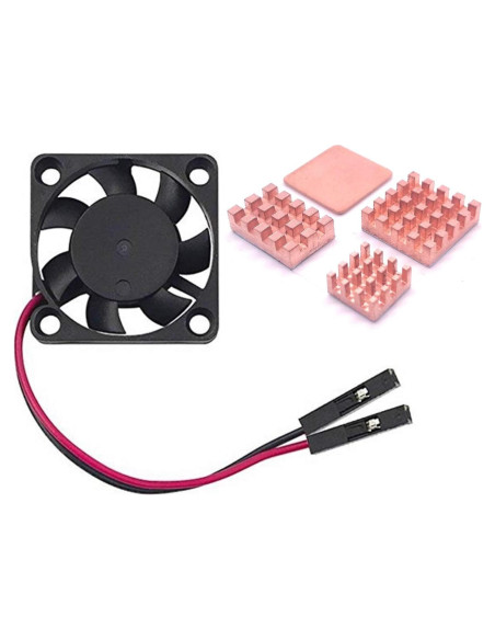 Kit ventilador y disipadores de calor Easycargo para Raspberry Pi