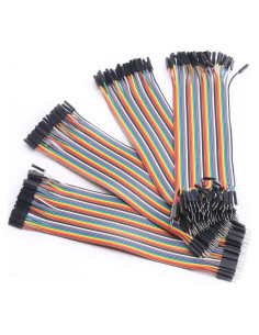 Cables Jumper Dupont 120pcs 20cm Hembra a Macho DEVMO