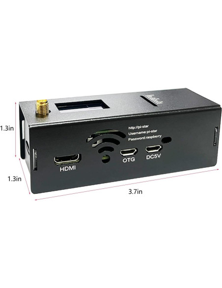 Hotspot MMDVM IWatson MM100 con Ethernet y Raspberry Pi Zero W