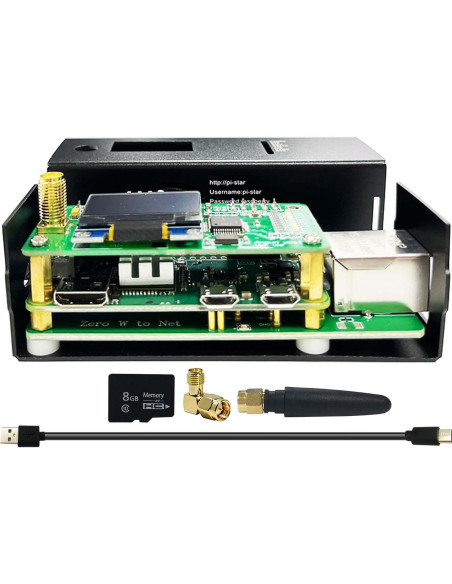 Hotspot MMDVM IWatson MM100 con Ethernet y Raspberry Pi Zero W