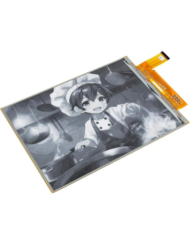 Pantalla E-Ink Flexible 10.3" Waveshare 1872x1404 Soporta Refresco Parcial