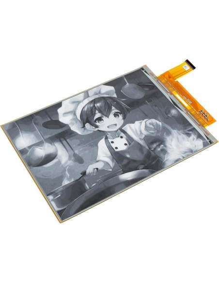 Pantalla E-Ink Flexible 10.3" Waveshare 1872x1404 Soporta Refresco Parcial