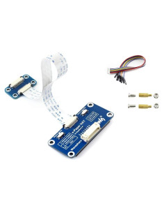 Controladora e-Paper HAT Waveshare para Raspberry Pi 3B+/3B/2B